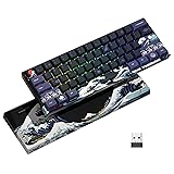 XVX 60% Gaming Keyboard, RGB 3-Modes Wireless