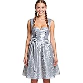 Alte Liebe Authentic Bavarian Oktoberfest Dress Women's German Dirndl Dress Costumes for Carnival Halloween Size 4-16