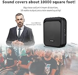 SHIDU Mini Voice Amplifier Portable Rechargeable