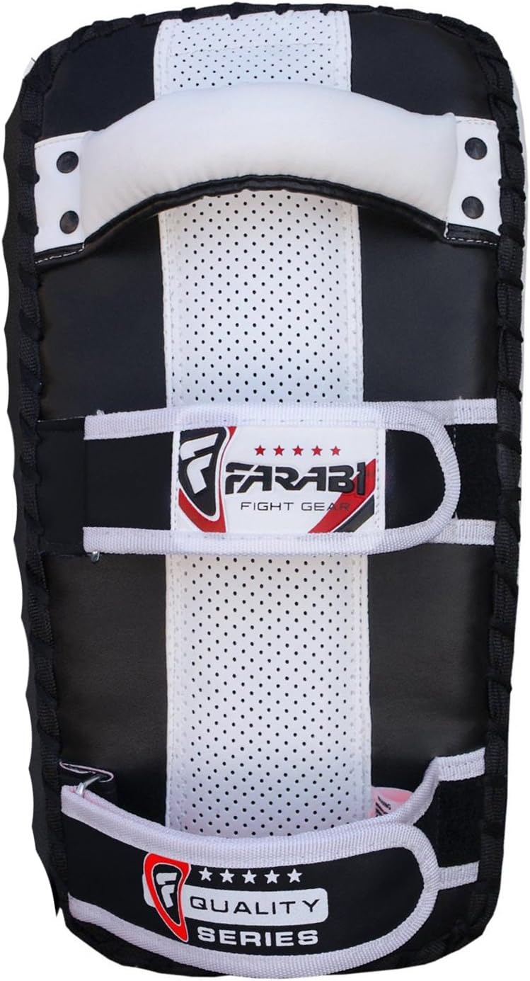 Farabi Sports Thai pad, Kickboxing Kick pad, Kick Training Strike Shield MMA Muay Thai Curved X 1 : Sports & Outdoors