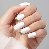 TOMICCA White Nail Polish 15ml Quick Dry Chip Resistant French Manicure view 9