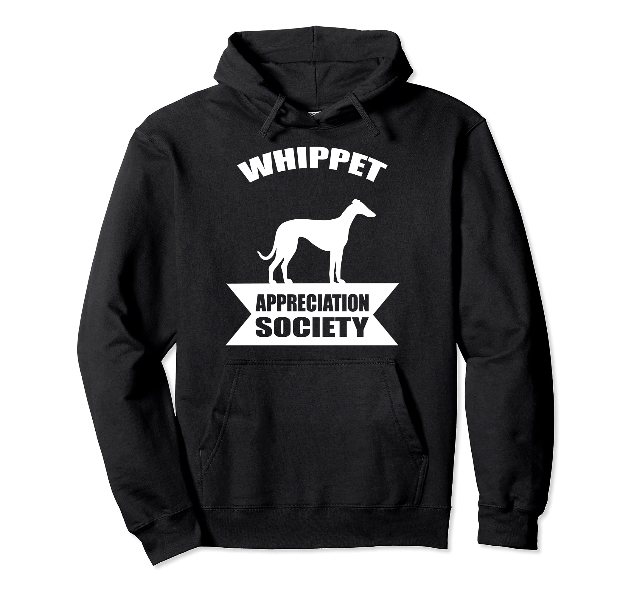 Whippet Dog Pullover Hoodie