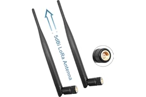 TENMORY 915MHz LoRa Antenna Omni 5dbi Gain SMA Male Connector 2 PCS