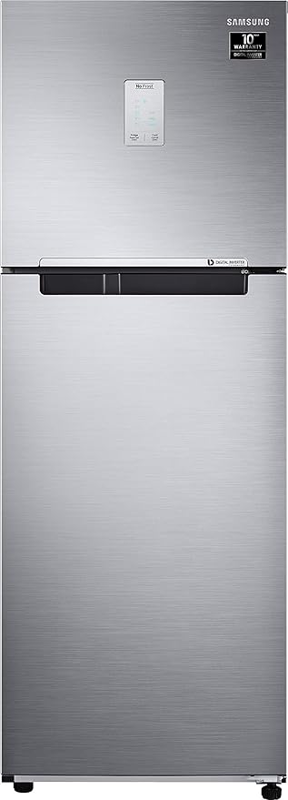 Samsung 244l 3 Star Inverter Frost Free Double Door Refrigerator Rt28t3523s8 Hl Elegant Inox Curd Maestro Amazon In Appliances