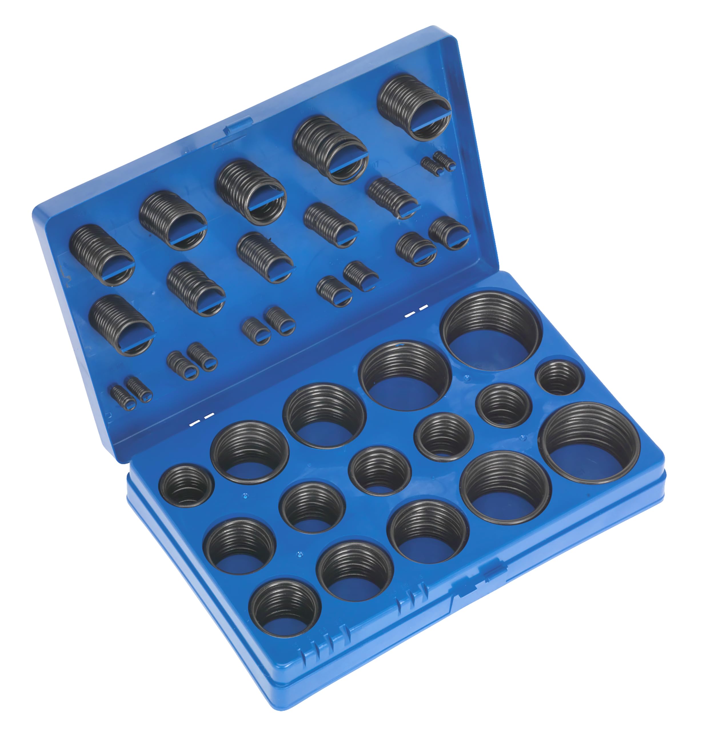 Sealey Rubber O-Ring Assortment, 407pc, Imperial - BOR407