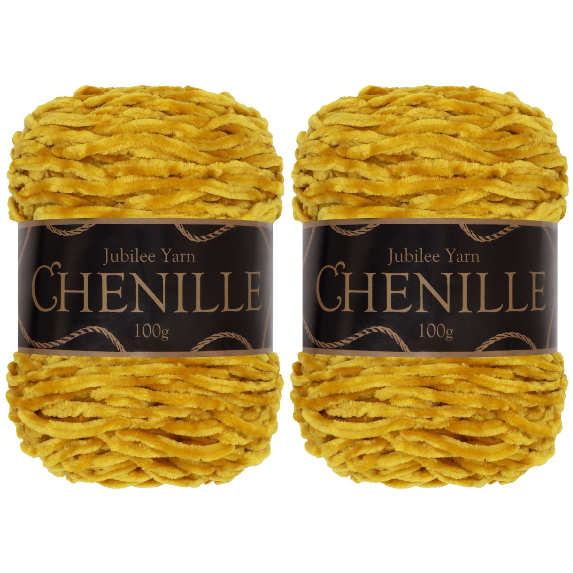 JubileeYarn Chenille Yarn - Worsted Weight - 100g/cake - Firenze - 2 Cakes — image 1