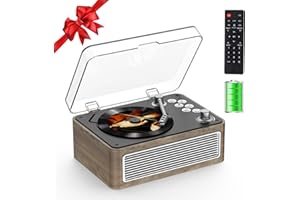CD Player Portable Bluetooth: Kegaudio CD Players for Home with Speakers 3600mAh Rechargeable & Radio & Remote Control Vintag
