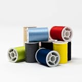 KORBOND CORE Mix Polyester Thread Selection 12 x 32m 10 Colours 384m White view 2
