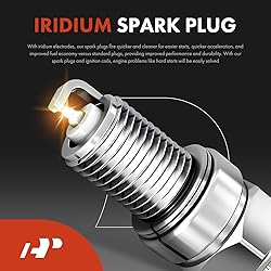 A-Premium Set of 6 Ignition Coil Pack and Iridium