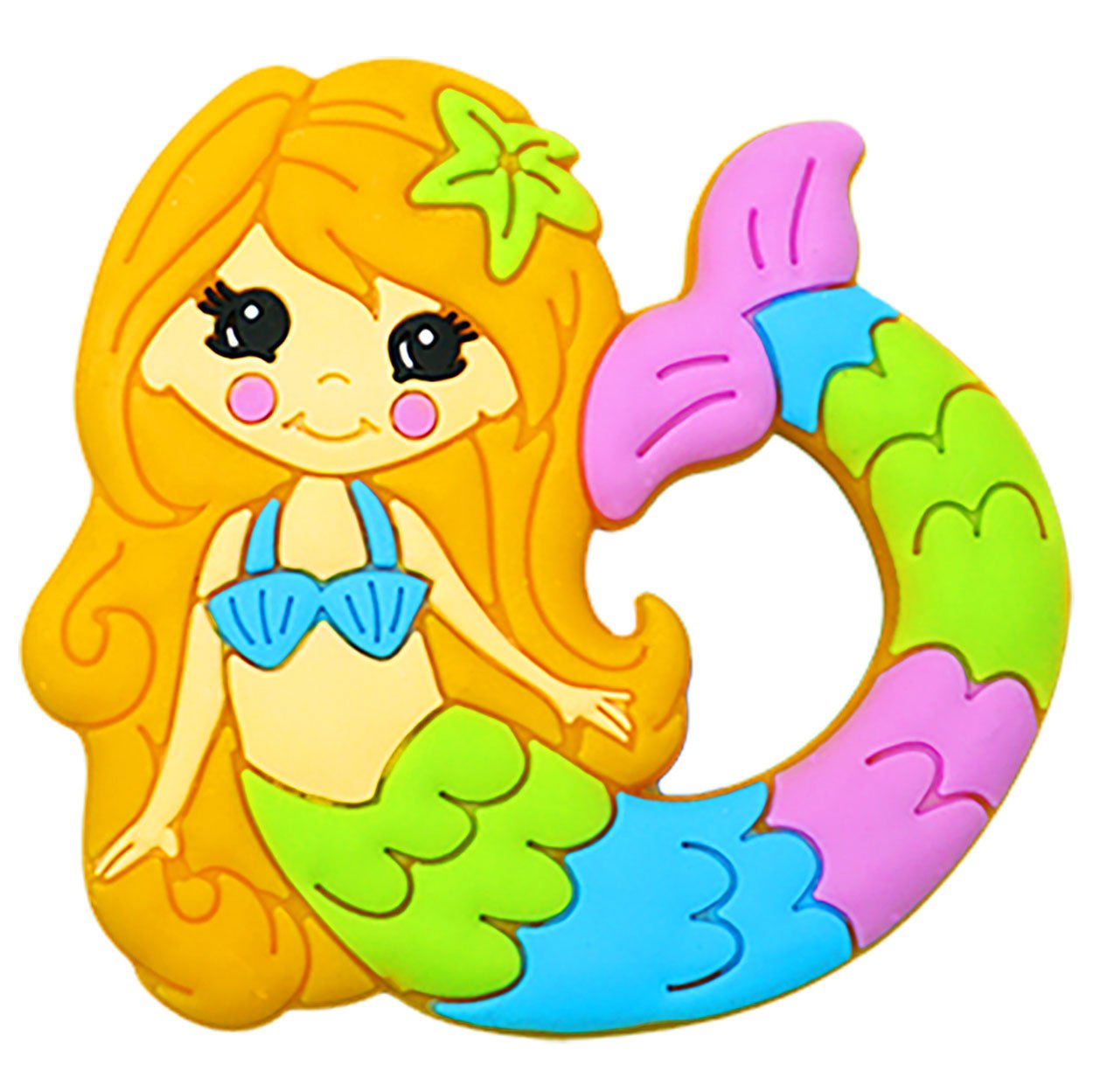 mermaid teether