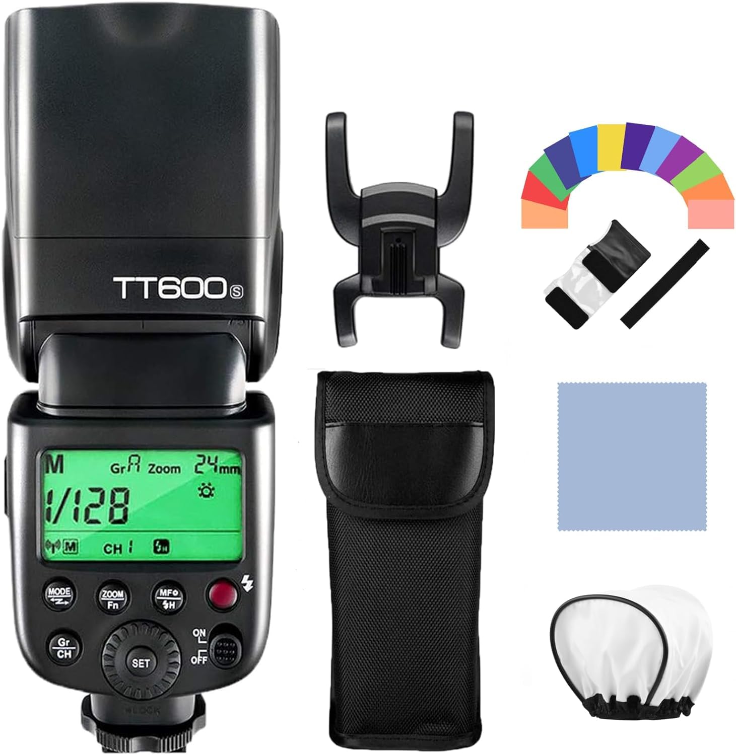 Godox TT600S Camera Flash Speedlite GN60 Built-in 2.4G Wireless X System with Master and Slave Function replacement for Sony Muiti Interface MI Shoe Camera