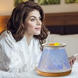 HIEODPRO Wax Melt Warmer with 7 Color Changing LED Light view 4