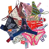 LUSTA Variety Panties Thong Pack for Women Underwear Bikini Hipster G-String Tangas Assorted Multipack Thong