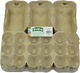 Supa Half Dozen Egg Boxes 30-Pieces Fibre Egg Box Recyclable Biodegradable view 2