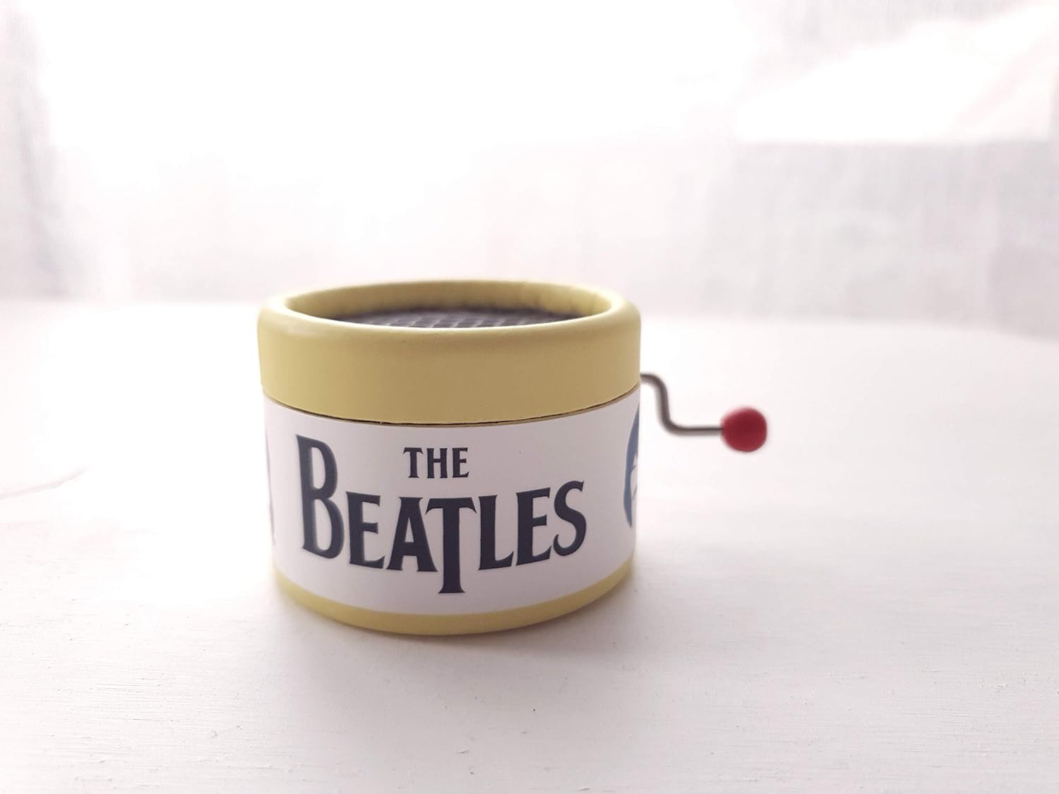 Caja de música amarilla de los Beatles. Canción Yellow Submarine: Amazon.es: Handmade