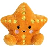 Aurora Palm Pals 5.5" Treasure Starfish Adorable Plush | Bean-filled understuffed bodies with collectible personalities