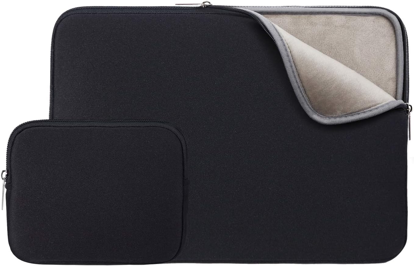 RAINYEAR 16 Inch Laptop Sleeve Protective Case with Accessories Pouch