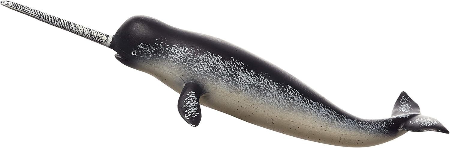 narwhal plastic figurine