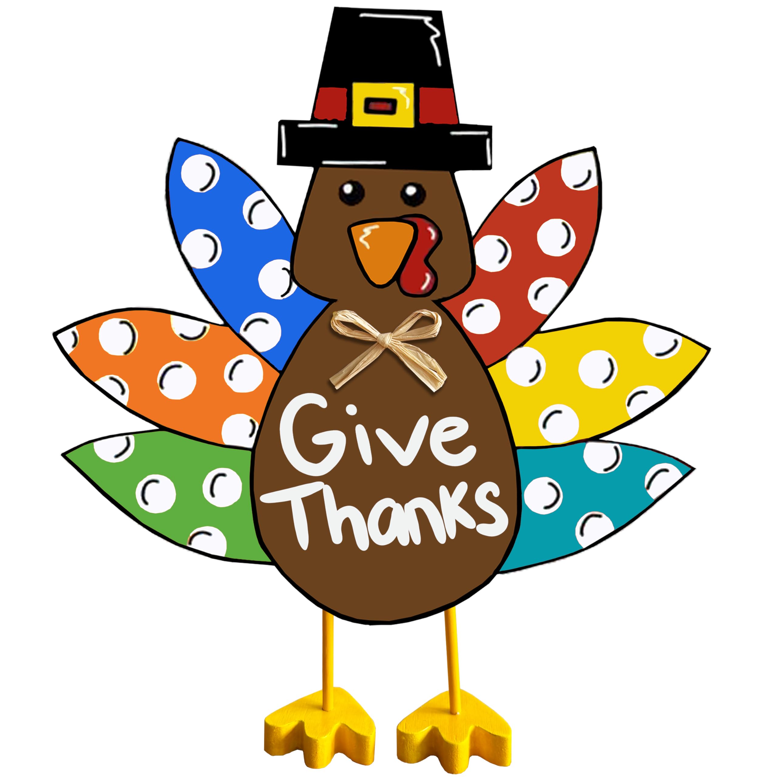 Photo 1 of * has a little tear in it *
Thanksgiving Wooden Turkey Table Sign Vintage Farmhouse Gobble Sign Table Centerpieces Standing Tabletop Give Thanks Thanksgiving Decorations for Home Decor