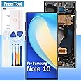 (OLED) Screen Replacement for Samsung Galaxy Note 10 SM-N970F SM-N970U SM-N9700 6.3" LCD Display Touch Digitizer Assembly with Tools(Black with Frame)