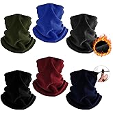 Fivali Winter Neck Warmer Face Ski Mask: Neck Gaiter Wind Protection Face Cover Fleece Balaclava Scarf for Men Women