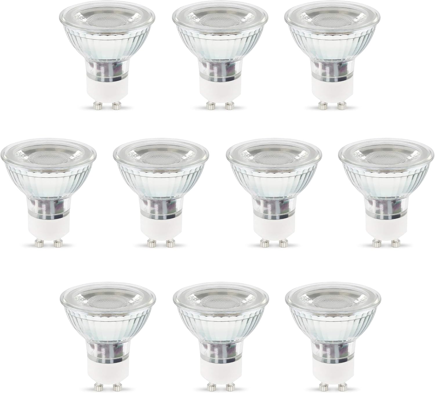 Ampoule LED GU10 Différentes versions, 10erSet Neutralweiß 3W