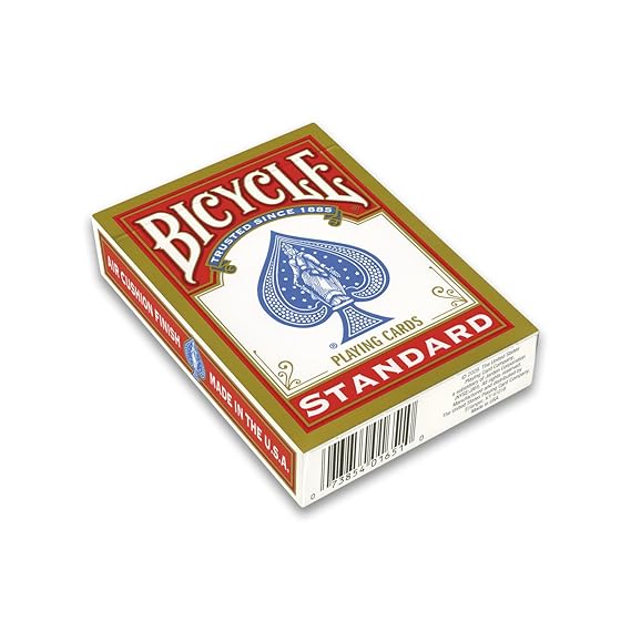 Magic Bicycle 808' Rider Back Standard Deck in rot oder blau