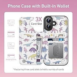 Goodon for iPhone 16 Case Wallet - Flip Folio