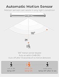 Joyzy 2 Pack Motion Sensor Closet Lighting with Eye