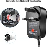 SoulBay 30W Universal DC Adapter 9 Tips 3-12V Dual Polarity 2A view 5