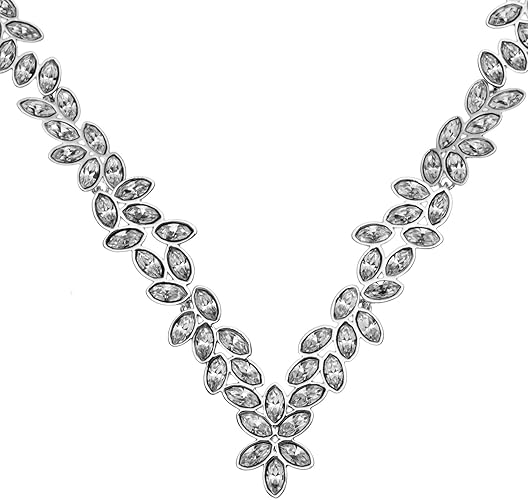 Amazon スワロフスキー Swarovski ミランダ カーデザイン ロジウムコーティング Diapason All Around V ネックレス 並行輸入品 ネックレス 通販