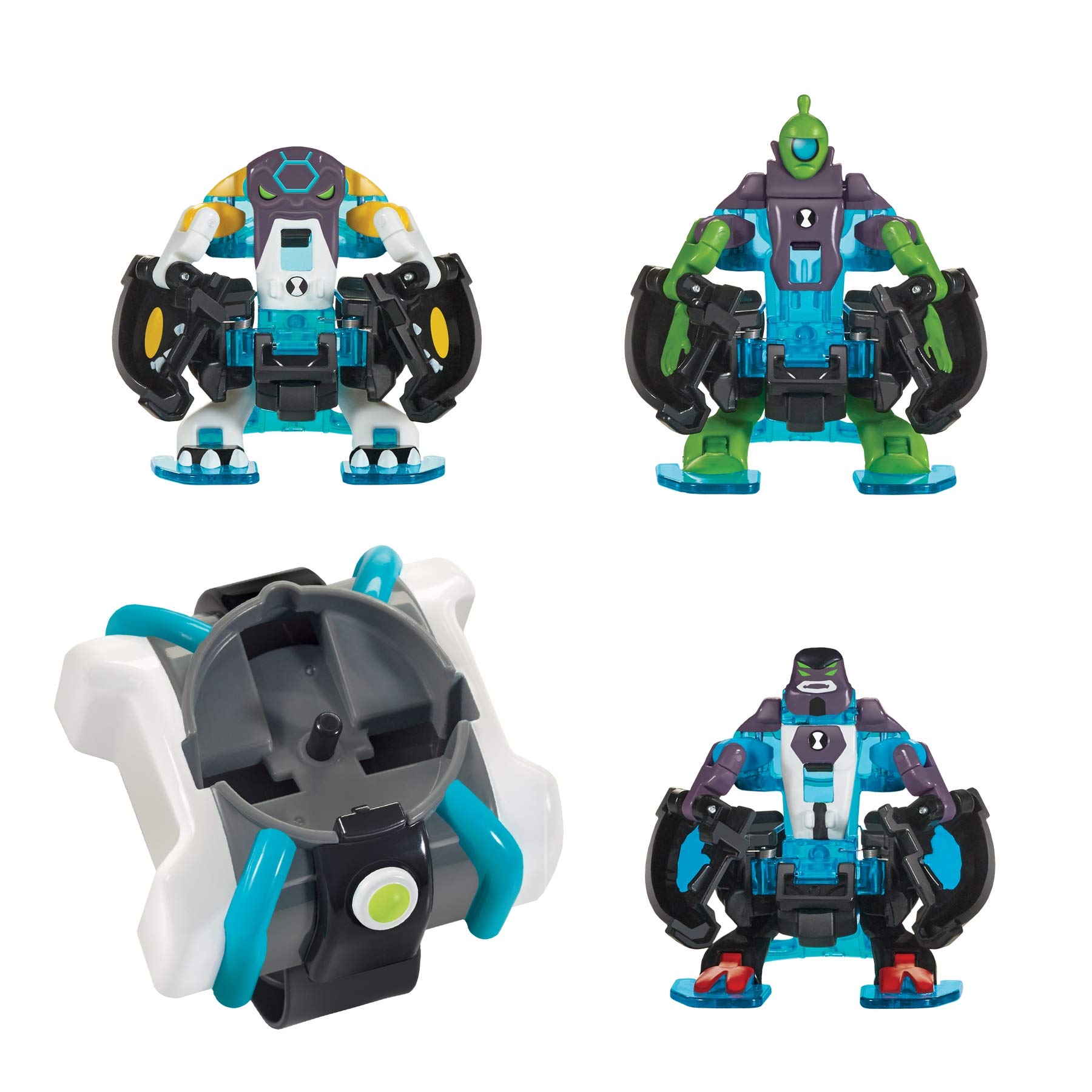 Ben 10 OmniLaunch Battle Figures OmniEnhanced Four Arms, Cannonbolt