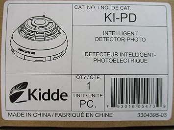 Kidde KI-PD - Detector de Humo fotoeléctrico analógico Inteligente: Amazon.es: Electrónica