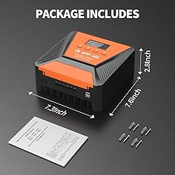 40A MPPT Solar Charge Controller 12V/ 24V Solar