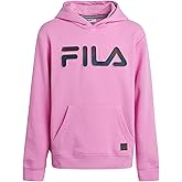 Fila Boys Hoodies - Athletic Performance Soft Fleece Pullover Sweatshirt - Cozy and Warm Graphic Hoodies for Boys