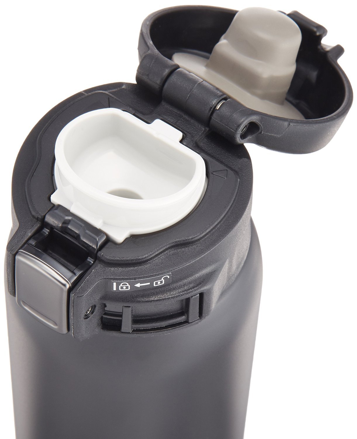 Zojirushi SMSA60BA Stainless Steel Mug, 20Ounce, Black 689995080817