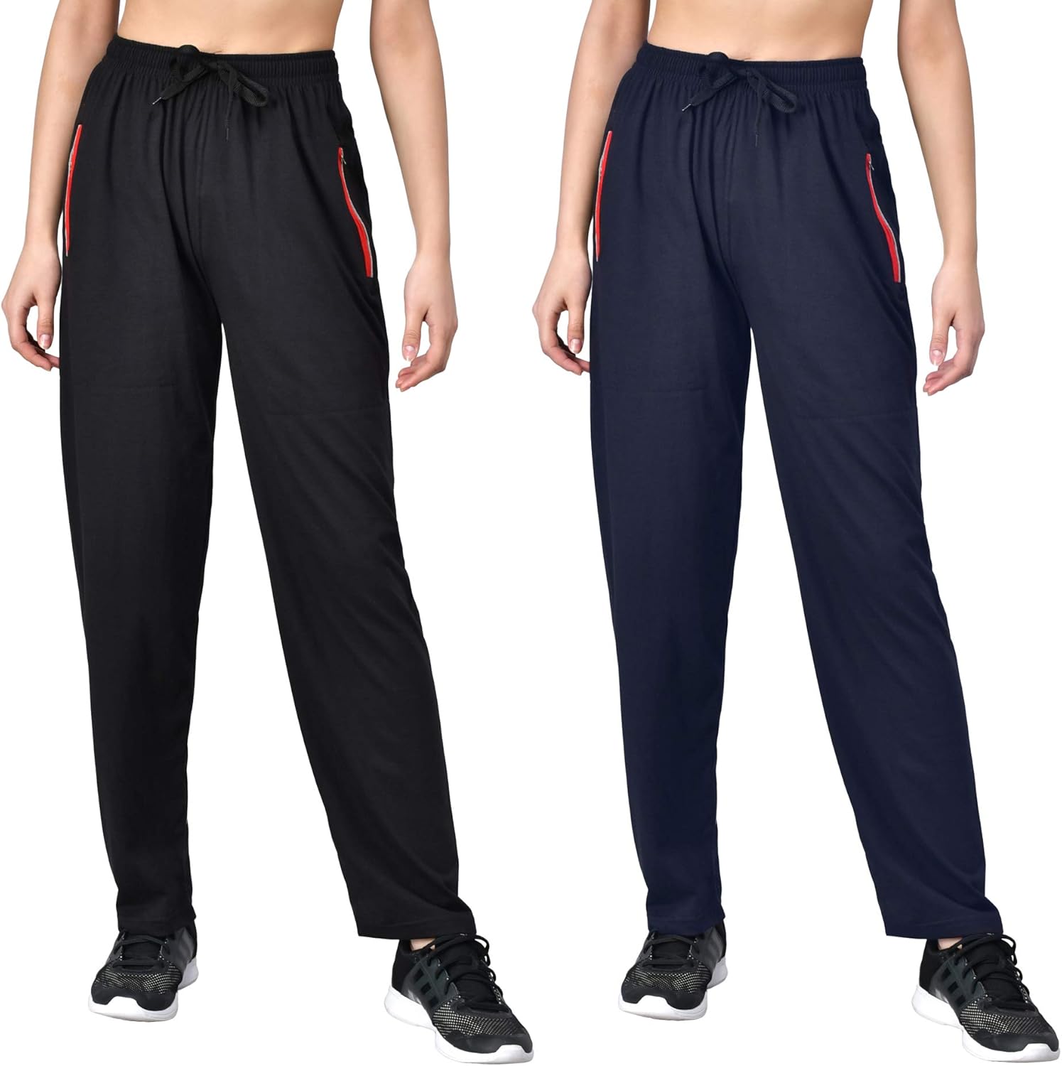 Buy Fflirtygo Combo of Women's Cotton Track Pants, Women’s Leisure Wear