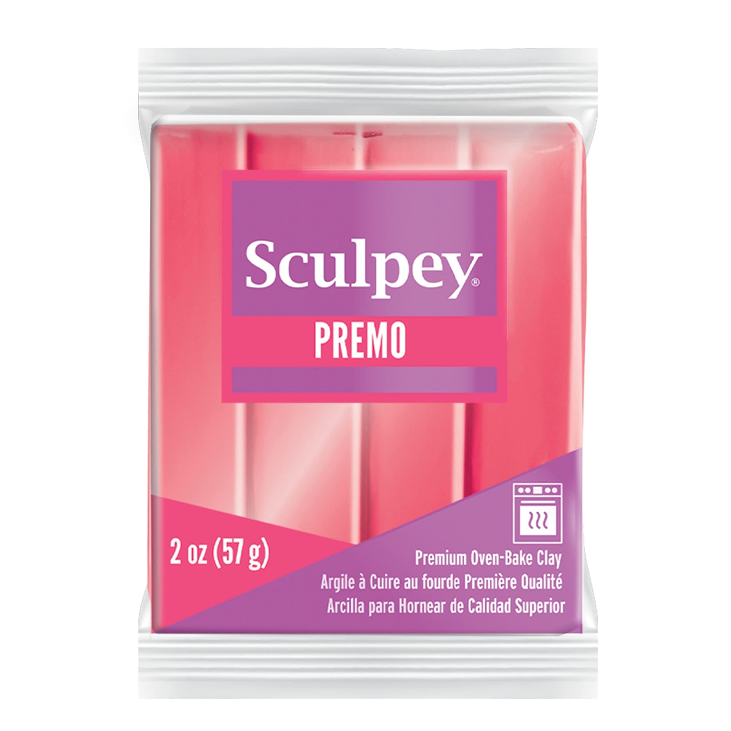 Polyform Sculpey Polyform Light-Weight Professional Crafting Clay, Pink