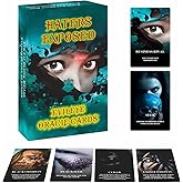ZHQGYN Evil Eye Oracle Cards, Haters Exposed, Return to Sender, Oracle Cards for Insight and Discovery, Eyewitness Exposed, Deck of Wisdom and Revelation