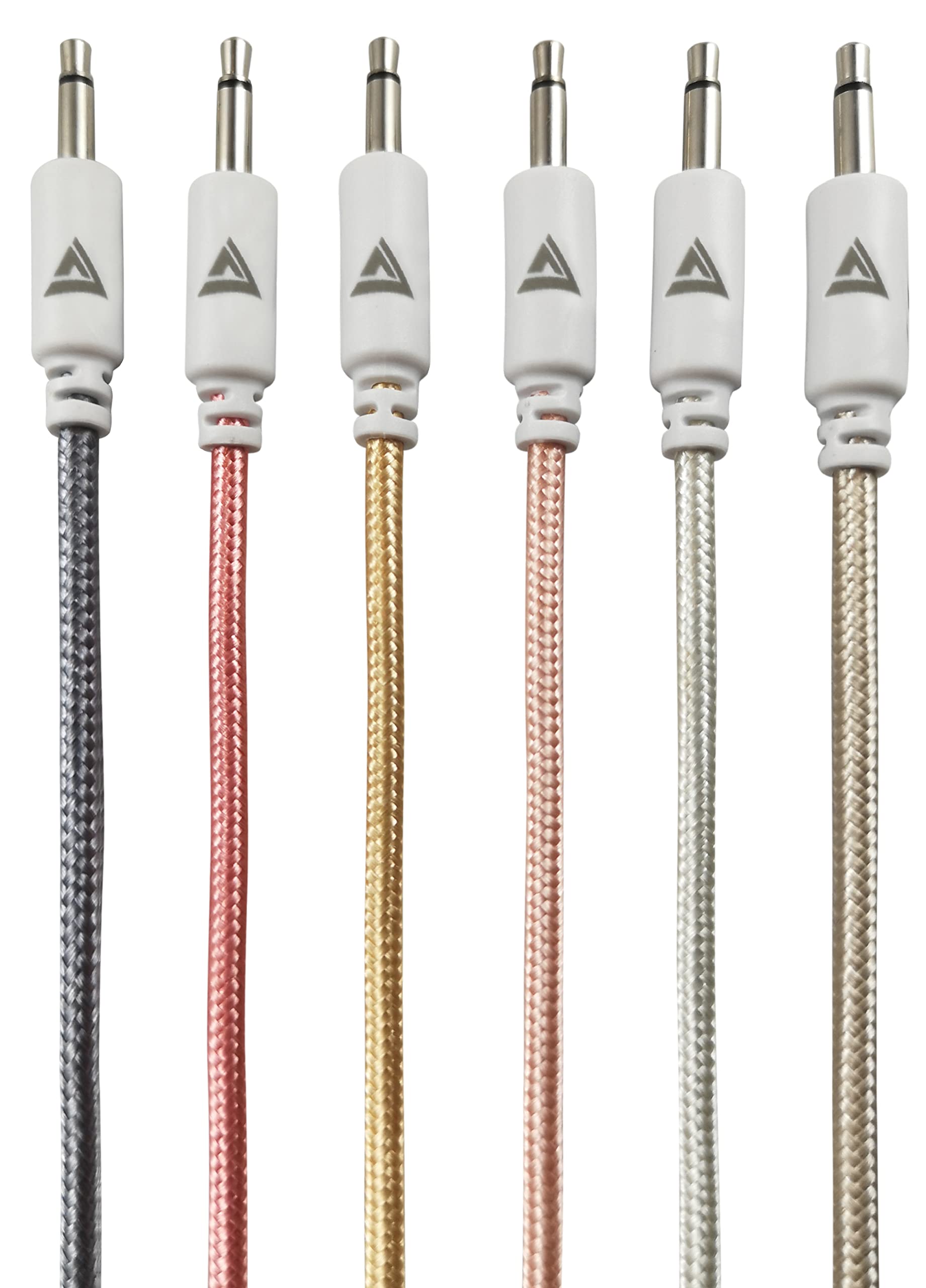 PORTECHA - Eurorack Cables (30cm, Kawaii Metal, 6)