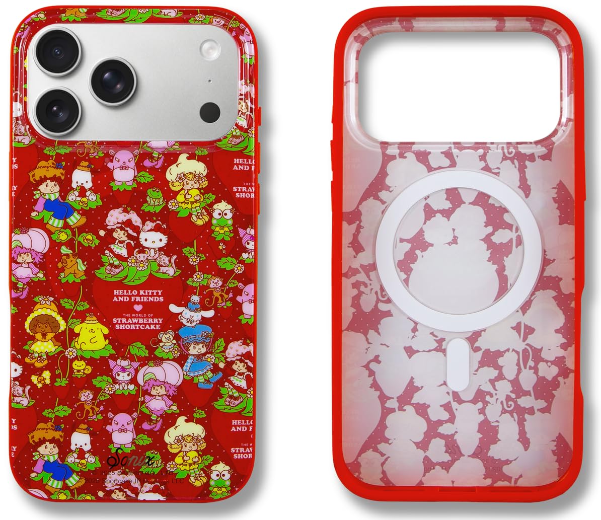 Photo 1 of Sonix x Sanrio Case for iPhone 17 Pro Max | Compatible with MagSafe | 10ft Drop Tested | Hello Kitty x Strawberry Shortcake