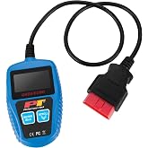 Performance Tool W2976 Multilingual CAN OBDII Diagnostic Scan Tool | Car diagnostic scanner reads and erases trouble codes. Turns off check engine light. Works on 1996 and later cars