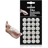 Gedengni Taper Candle Wax Dots - 24pcs Spiral Candle Sticky Dots White Candles Adapter Small Candlestick Adhesive,Soft Wax for Any Candles Holder Accessories-White