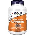 NOW Supplements, L-Arginine 1,000 mg, Nitric Oxide Precursor*, Amino Acid, 120 Tablets