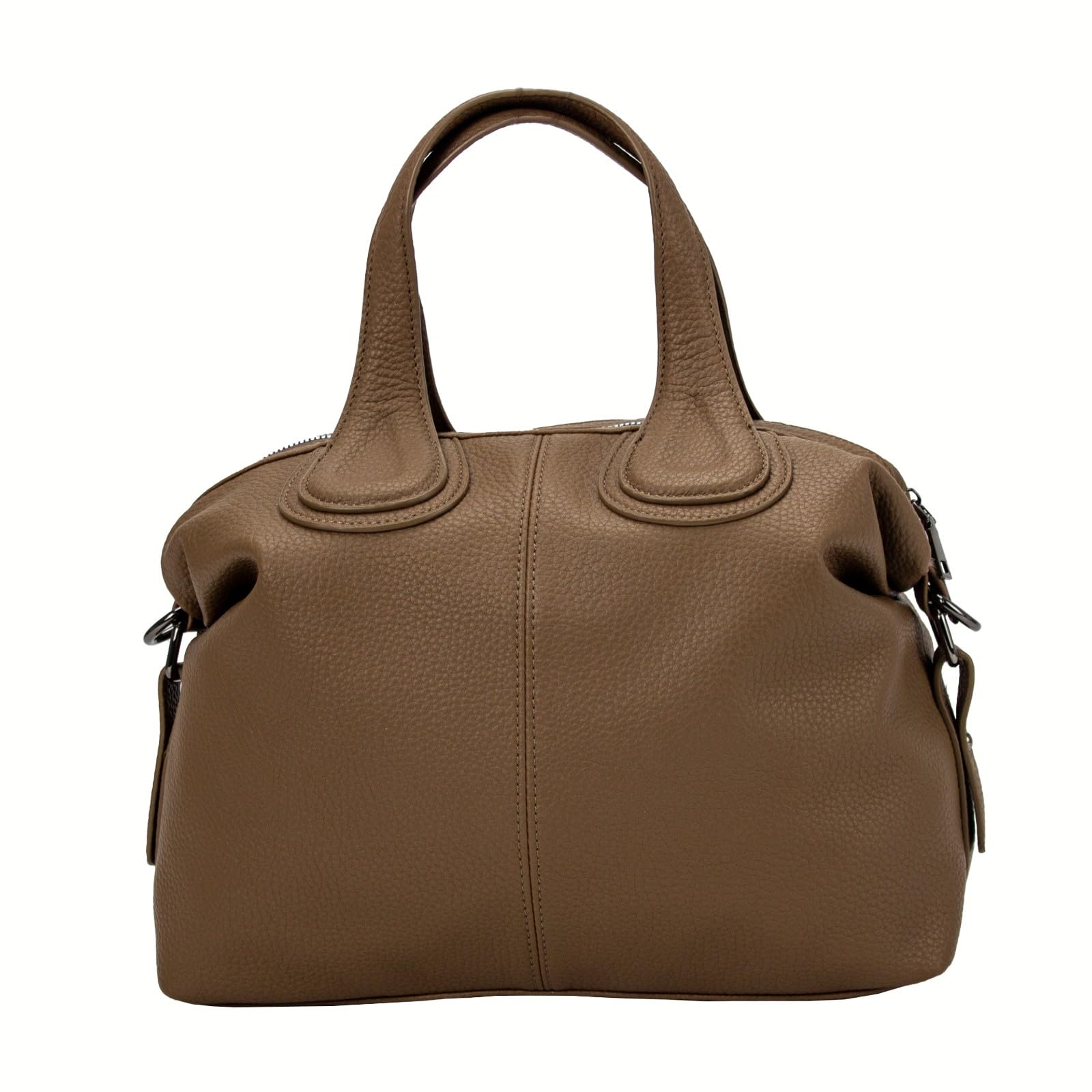 View 1 of ***FACTORY SEALED*** Handbags for Women Top Handle Roomy Casual Designer Ladies Purse PU Tote Shoulder Bag with Strap (Oak)