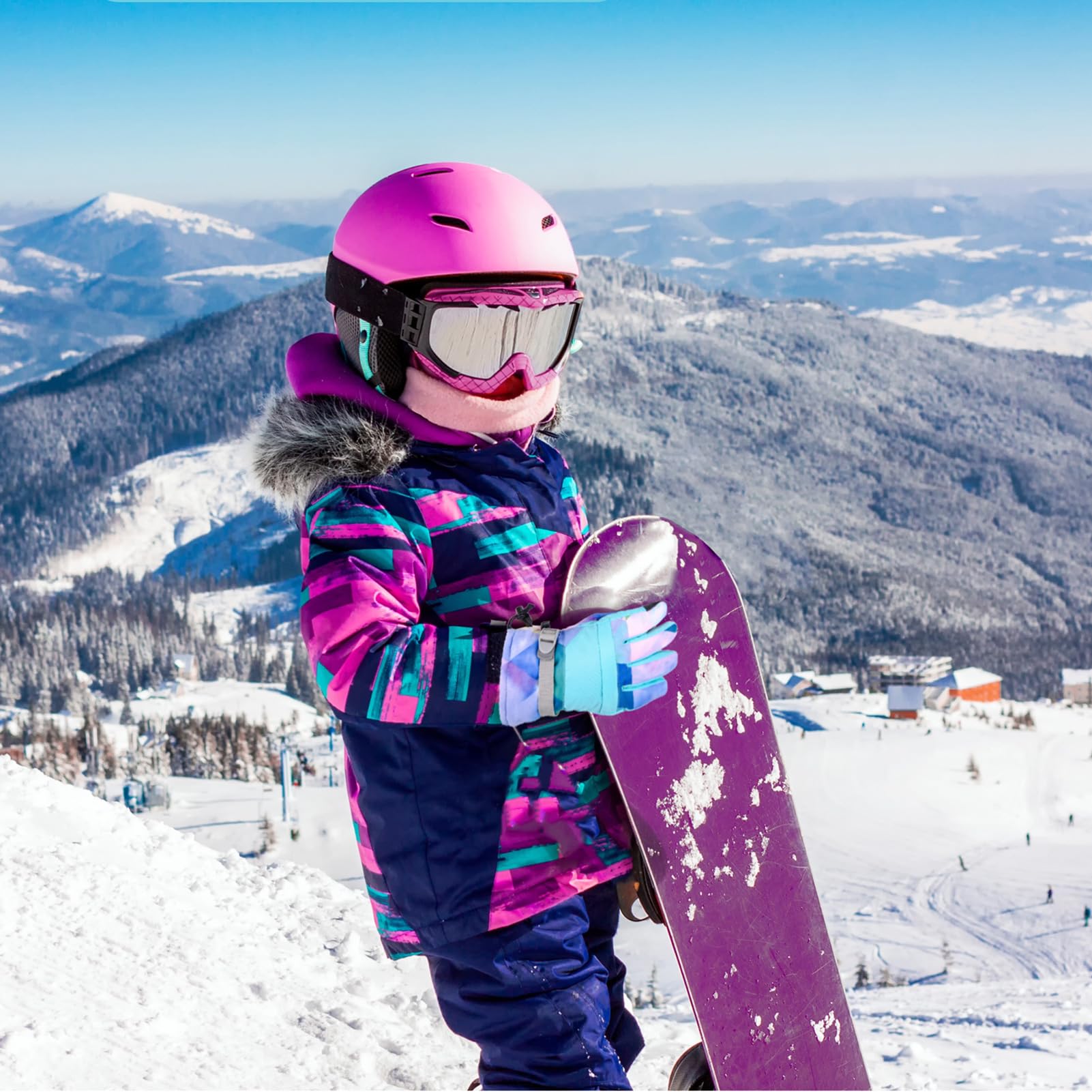 Azarxis Kids Snow Gloves