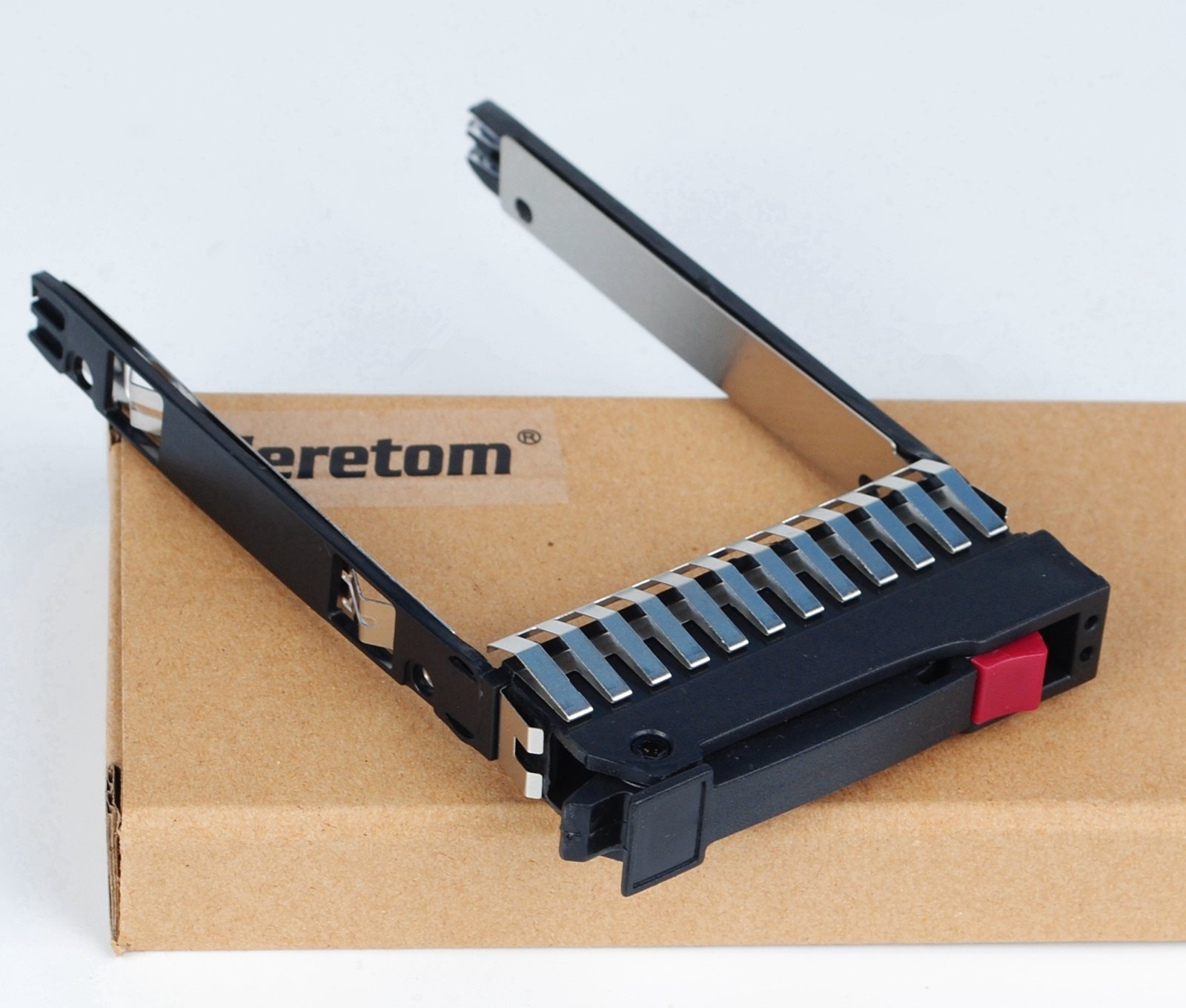 Heretom 500223-001/002 2.5" SATA SAS Tray Caddy 378343-002 Compatible for HP ProLiant Server DL380 DL360 DL385 ML370 ML350 ML570 G5 G6 G7