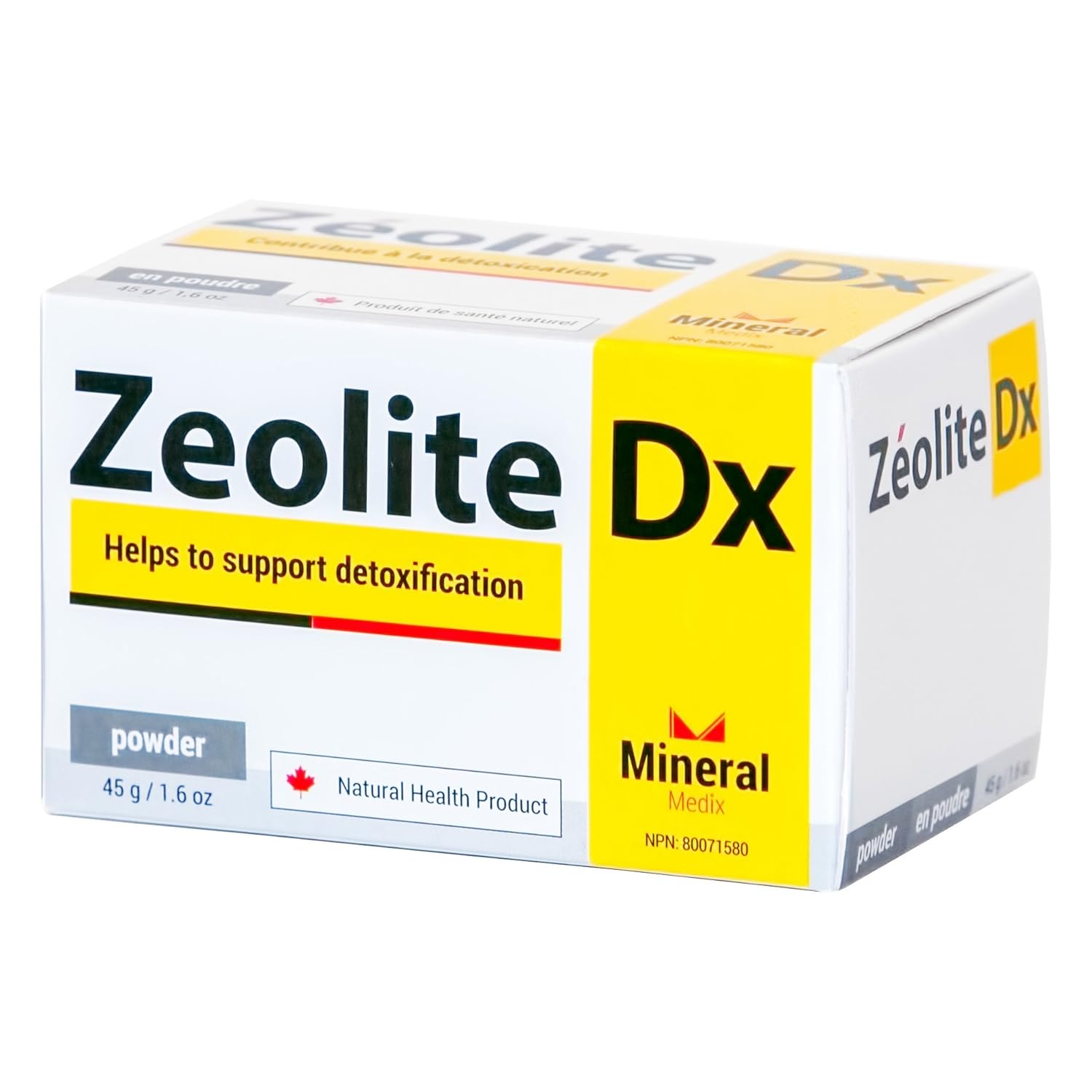 Mineral Medix Zeolite Dx Powder 1.6oz / 45g Zeolite/Clinoptilolite