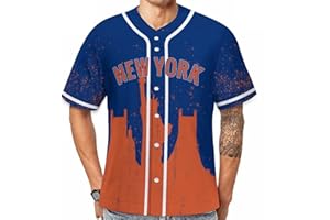 JH3DBF Baseball City Jerseys Sports Fans Shirts Clothing for Fans Men Gifts Printing S-2XL