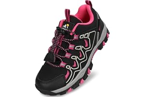 Eggseed Kids Boys Running Shoes Waterproof Non-Slip Breathable Low-Top Outdoor Hiking Walking Sneakers (Little/Big Kids)